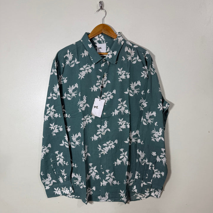YD PRINTED COTTON SHIRT BRAND NEW
