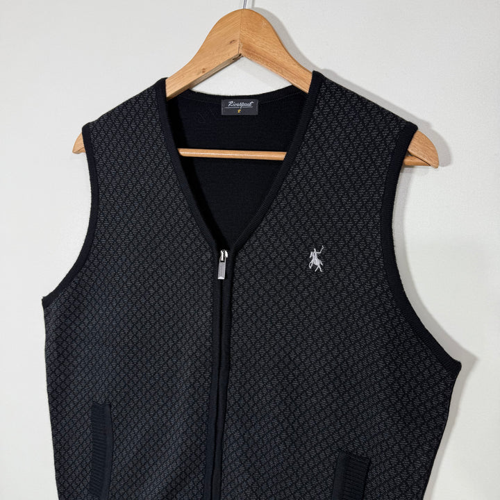 RIVARPUNT SLEEVES LESS MERINO WOOL SWEATER BRAND NEW