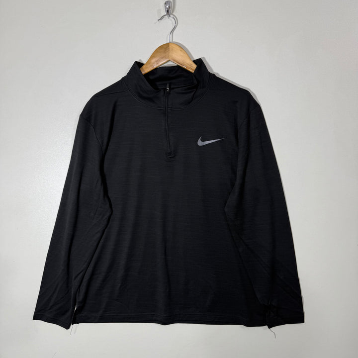 NIKE DRI FIT HALF ZIP SPORT PULLOVER