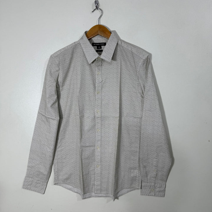 MICHAEL KORS SLIM FIT CASUAL COTTON SHIRT