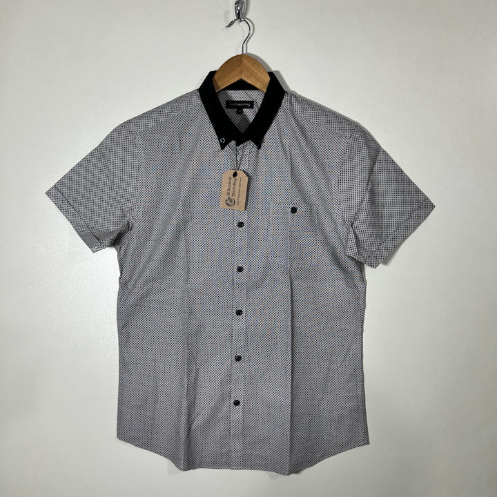 RED HERRING BUTTON DOWN HALF SLEEVES SHIRT