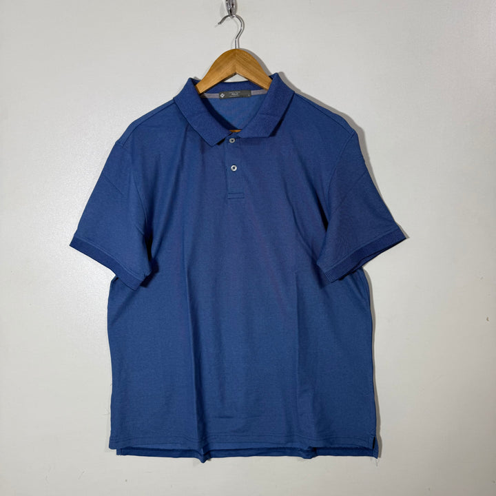 MEMBERS MARK COTTON POLO TSHIRT WITH STRETCH