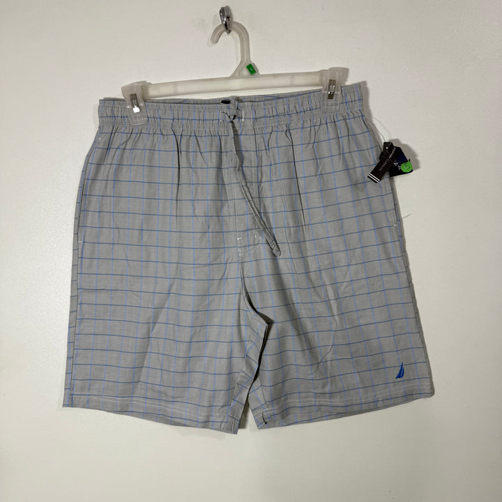 NAUTICA SLEEPWEAR COTTON CHECKERED SHORT BRAND NEW
