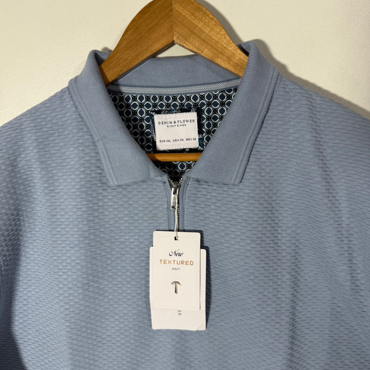 DENIM & FLOWER COTTON POLO TSHIRT BRAND NEW