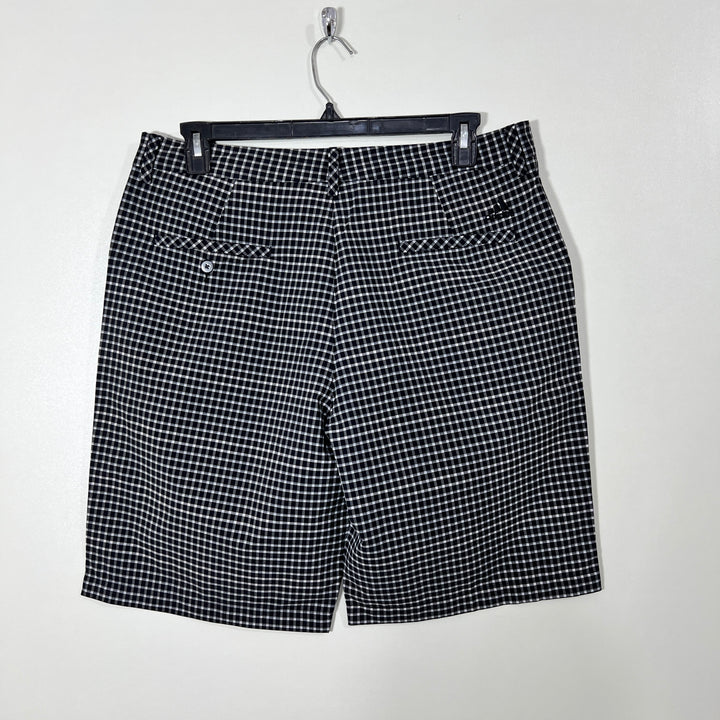 ADIDAS CHECKERED GOLF SHORT