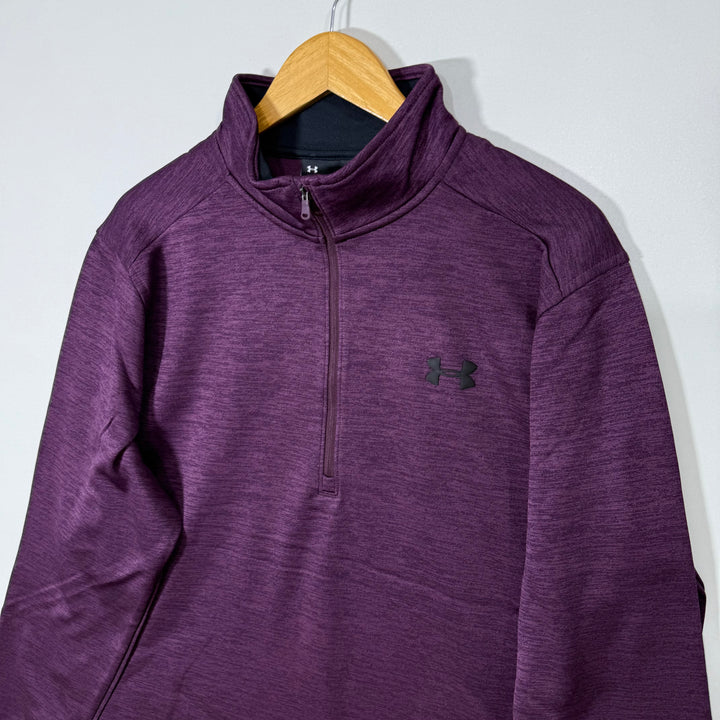 UNDER ARMOUR COLDGEAR HALF ZIP SPORT PULLOVER INNER FLEECE