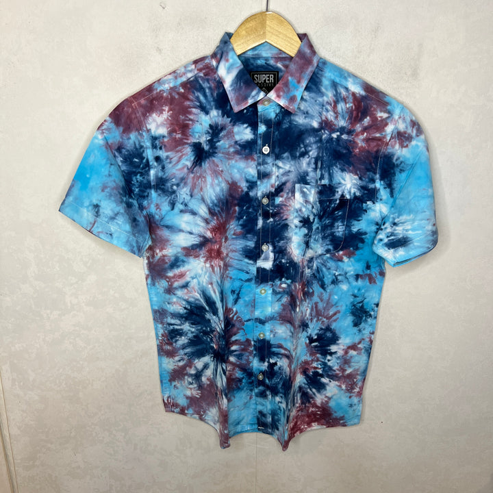 SUPER MASSIVE TYE DYE HALF SLEEVES SHIRT