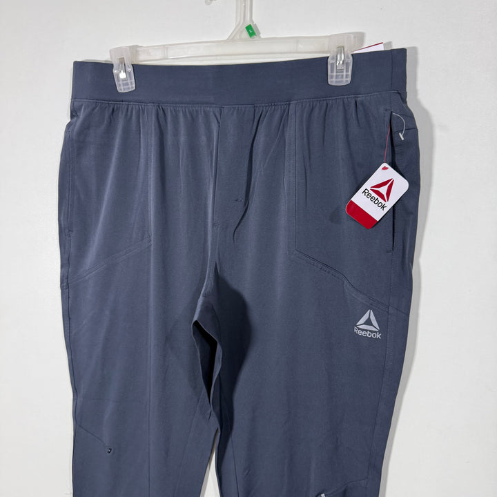 REEBOK HYBRID PARACHUTE SPORT TROUSER BRAND NEW GREY COLOUR 96 CLASS COFFEE COFFEE, THEY WILL PAY