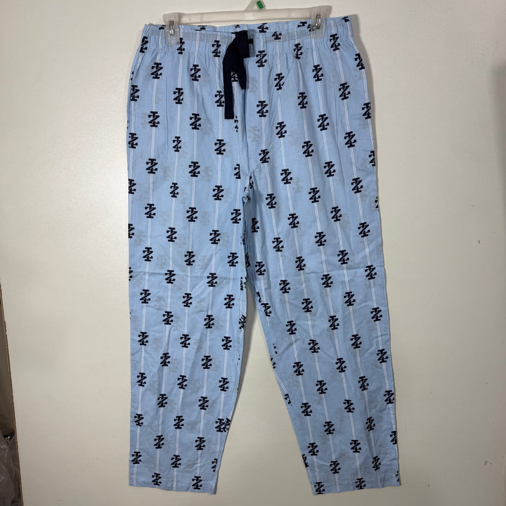 IZOD PRINTED COTTON LOUNGEWEAR TROUSER