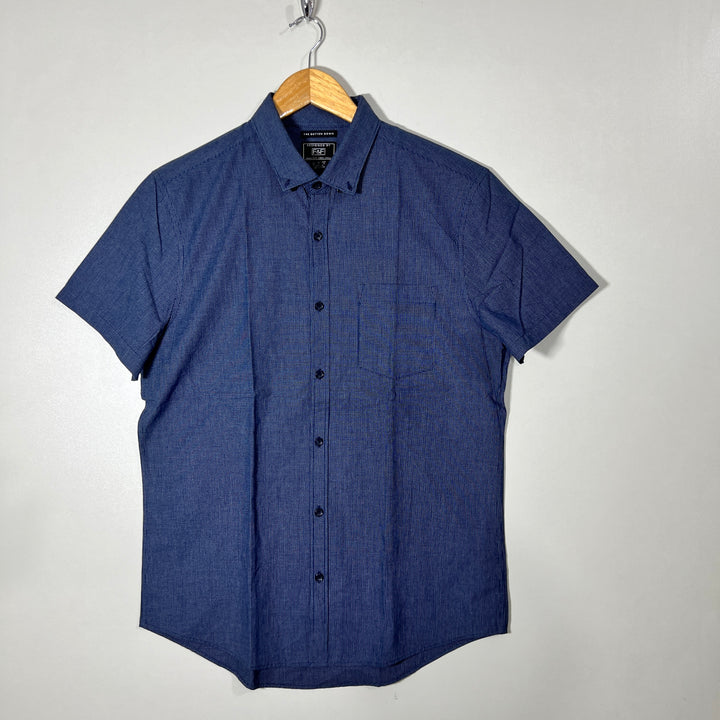 F&F BUTTON DOWN HALF SLEEVES SHIRT