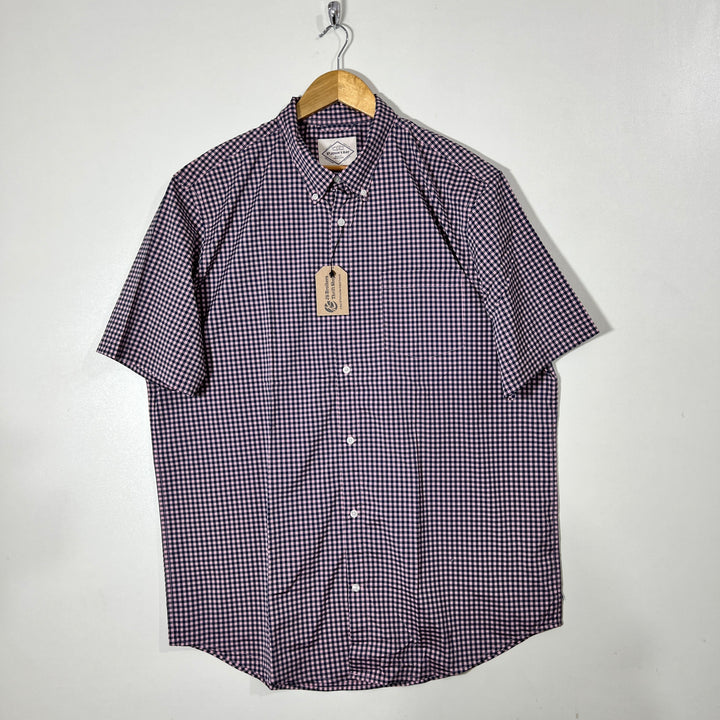 ST JHONS BAY BUTTON DOWN HALF SLEEVES SHIRT