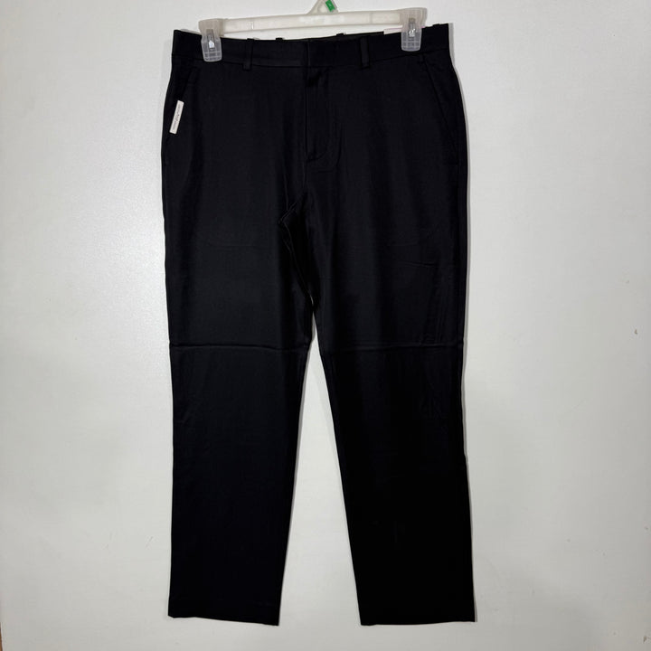 PERRY ELLIS MODERN FIT NON IRON MOISTURE WICKING LUXURY PERFORMANCE DRESS PANT BRAND NEW WITH STRETCH BLACK COLOUR
