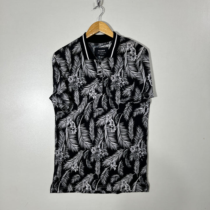 PULL & BEAR COTTON POLO TSHIRT