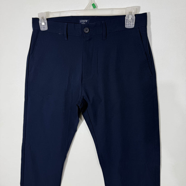 J CREW SLIM FIT PERFORMANCE PANT WITH STRETCH BLUE COLOUR