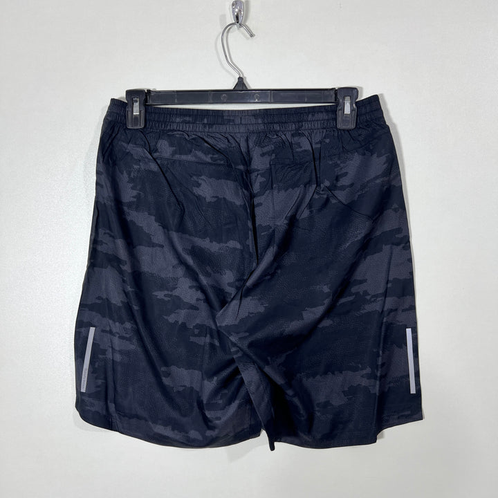 ADIDAS L9 CAMOUFLAGE ENERGY RUNNING SHORT WITHOUT POCKETS
