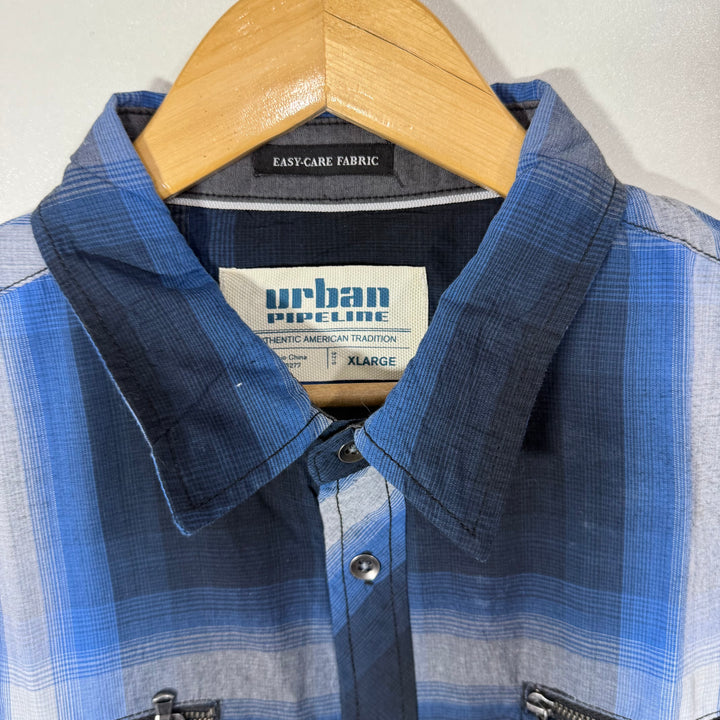 URBAN PIPELINE EASY CARE CASUAL COTTON SHIRT