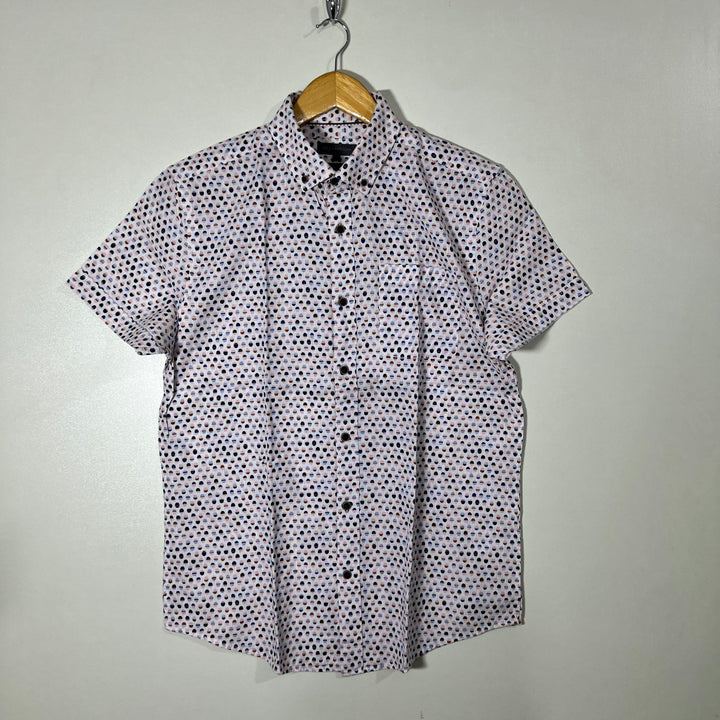 JOHN ROCHA BUTTON DOWN HALF SLEEVES SHIRT