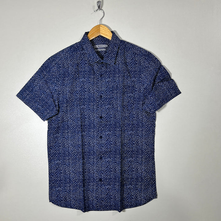 TU MAN BUTTON DOWN HALF SLEEVES SHIRT