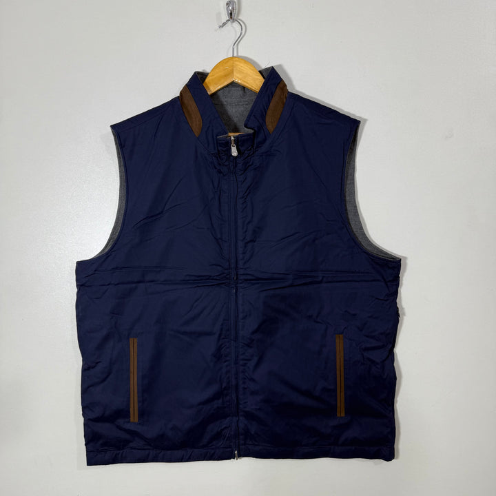 PETER MILLAR REVERSIBLE  SLEEVES LESS JACKET BRAND NEW