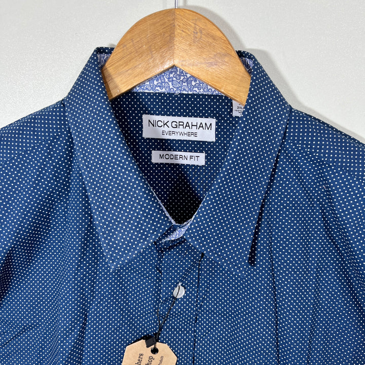 NICK GRAHAM CASUAL COTTON SHIRT