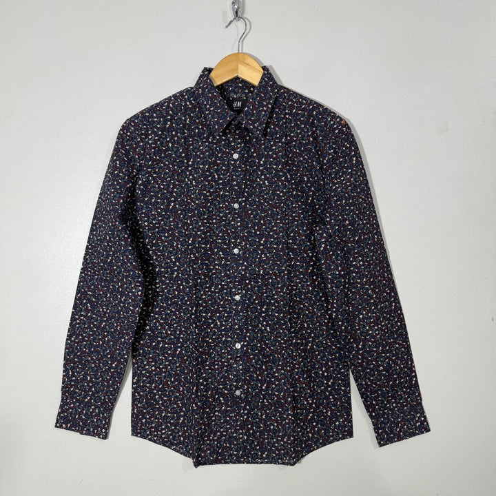 H&M SLIM FIT EASY IRON COTTON SHIRT