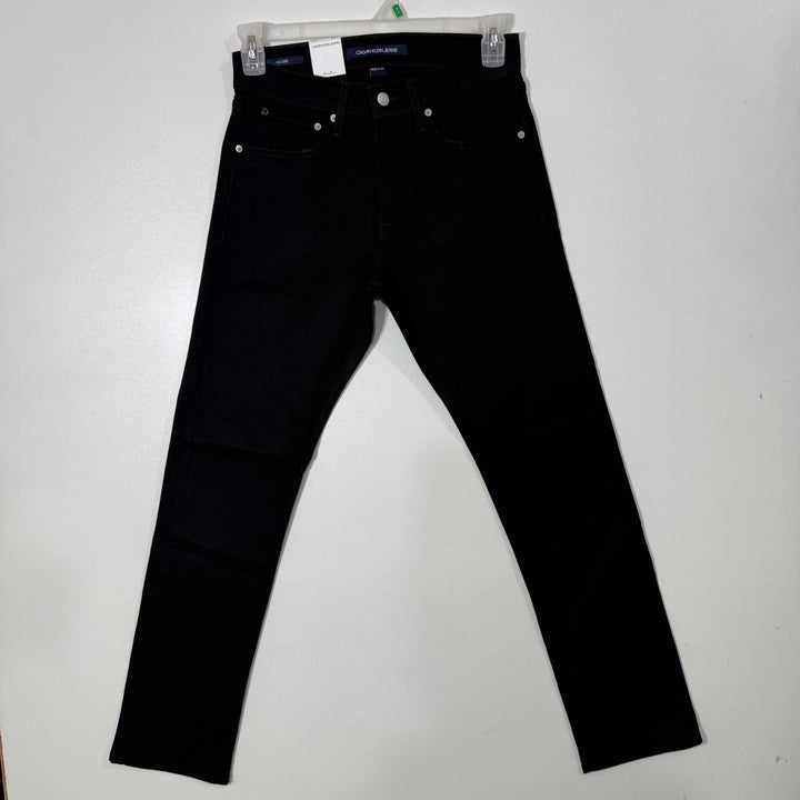 CALVIN KLEIN JEANS STRAIGHT FIT DENIM PANT BRAND NEW BLACK COLOUR