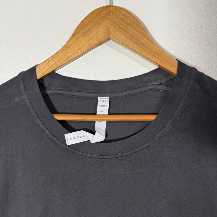 STORI OVERSIZED COTTON MODAL TSHIRT BRA NEW GREY COLOUR