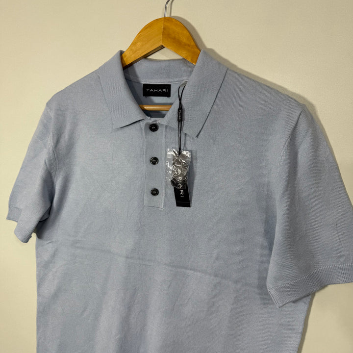 TAHARI POLO COLLAR SOFT TOUCH KNITED SWEATER BRAND NEW