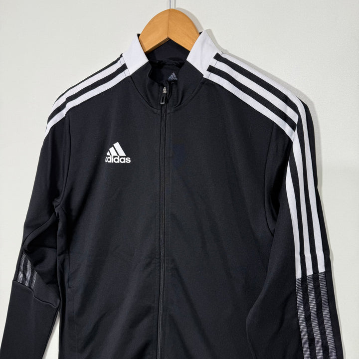 ADIDAS AEROREADY SPORT JACKET BLACK COLOUR