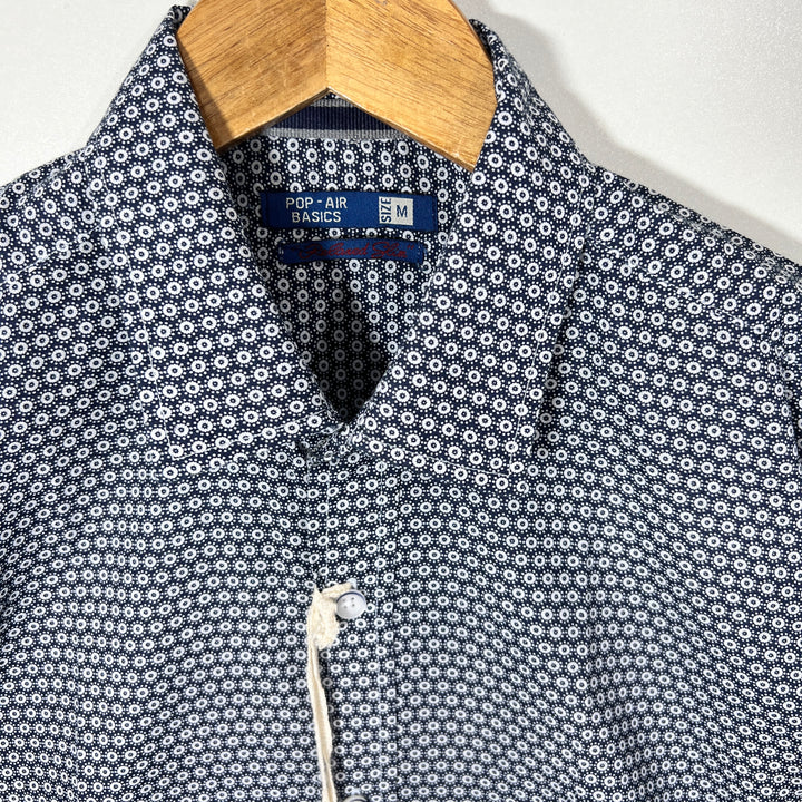 POP AIR BASIC PRINTED COTTON SHIRT BRA NEW