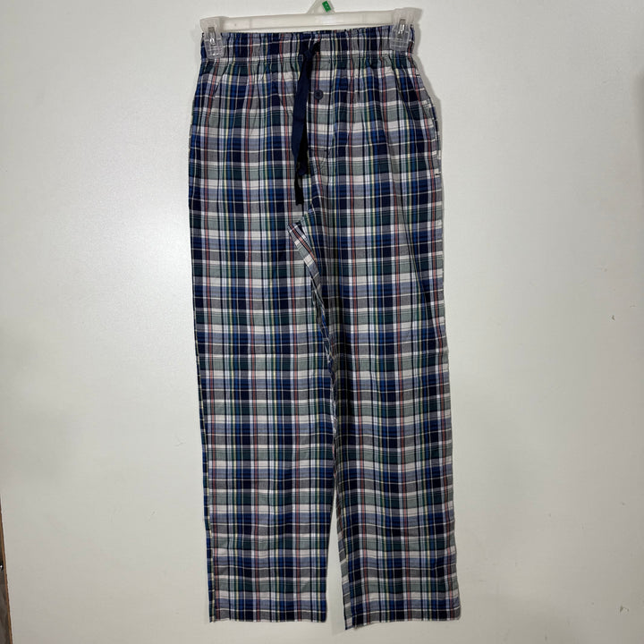 FRUIT OF THE LOOM CHECKERED COTTON LOUNGEWEAR TROUSER