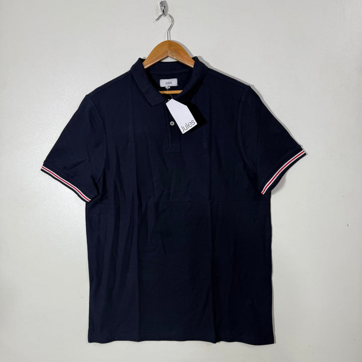 JULES COTTON POLO TSHIRT BRAND NEW BLUE COLOUR
