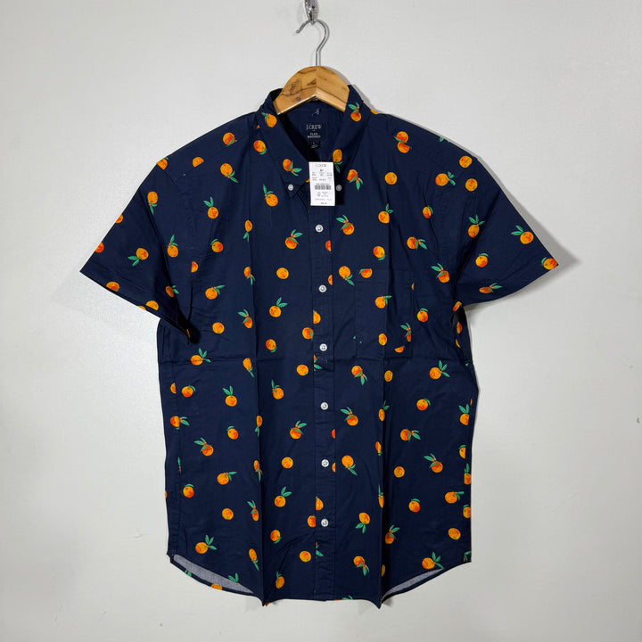 J CREW SLIM FIT BUTTON DOWN HALF SLEEVES SHIRT BRAND NEW