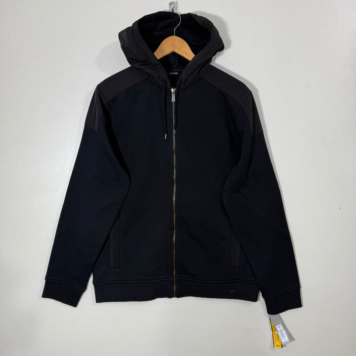 APT.9 MODERN FIT FLEECE JACKET BRAND NEW WITH HOOD BLACK COLOUR