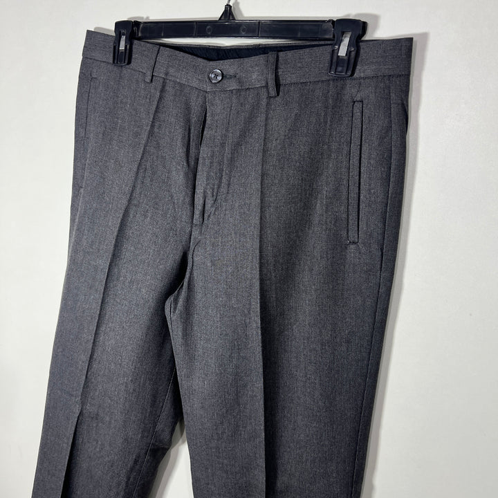 GEORGE STRAIGHT FIT DRESS PANT WITHOUT STRTCH GREY COLOUR