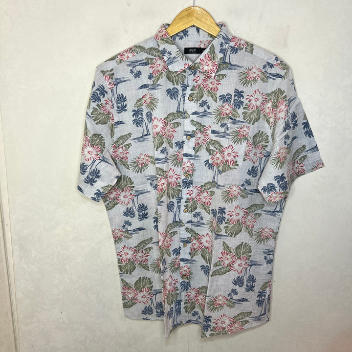 F&F HALF SLEEVES COTTON SHIRT