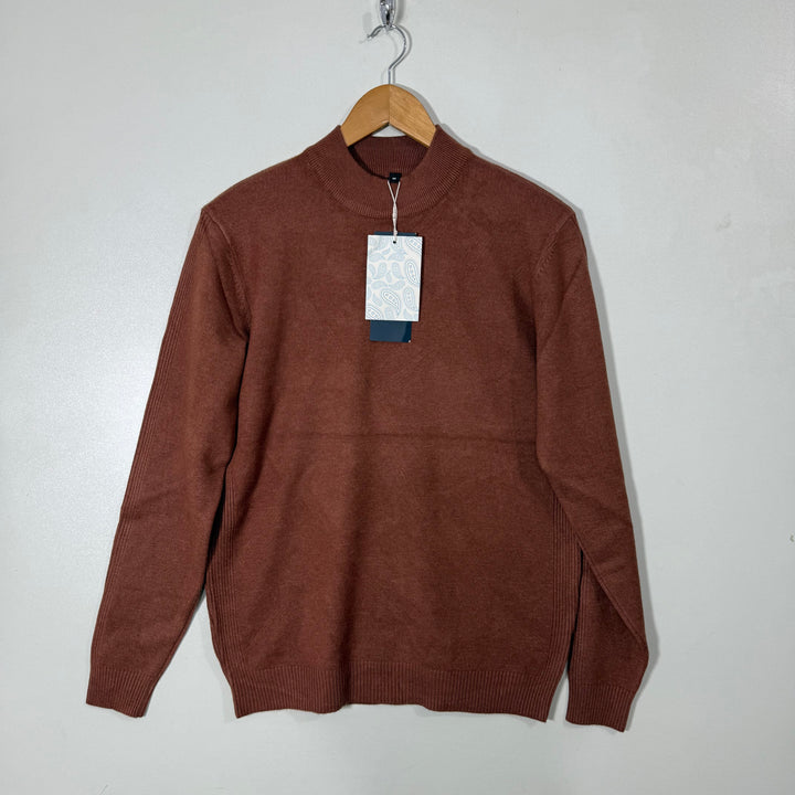 AIOPESON MOCK NECK COLLAR SWEATER BRAND NEW