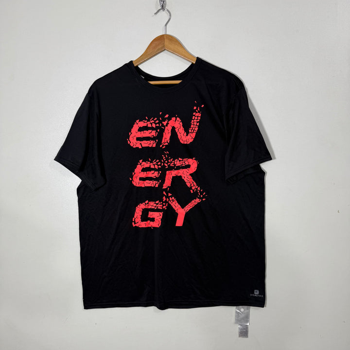 OXYLANE SPORT TSHIRT BLACK COLOUR