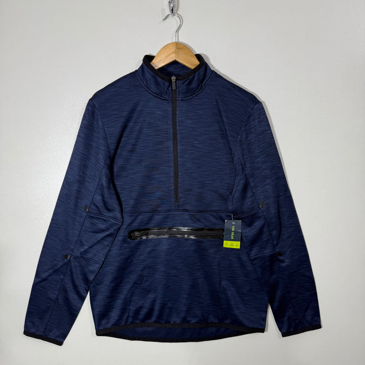 TEK GEAR HALF ZIP SPORT PULLOVER BRAND NEW INNER FLEECE