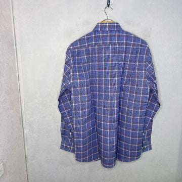 TOMMY HILFIGER REGULAR FIT NON IRON LONG SLEEVES CHECKERED SHIRT - JS BROTHERS 