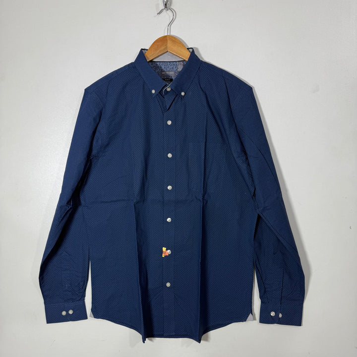 VAN HEUSEN BUTTON DOWN SLIM FIT CASUAL COTTON SHIRT
