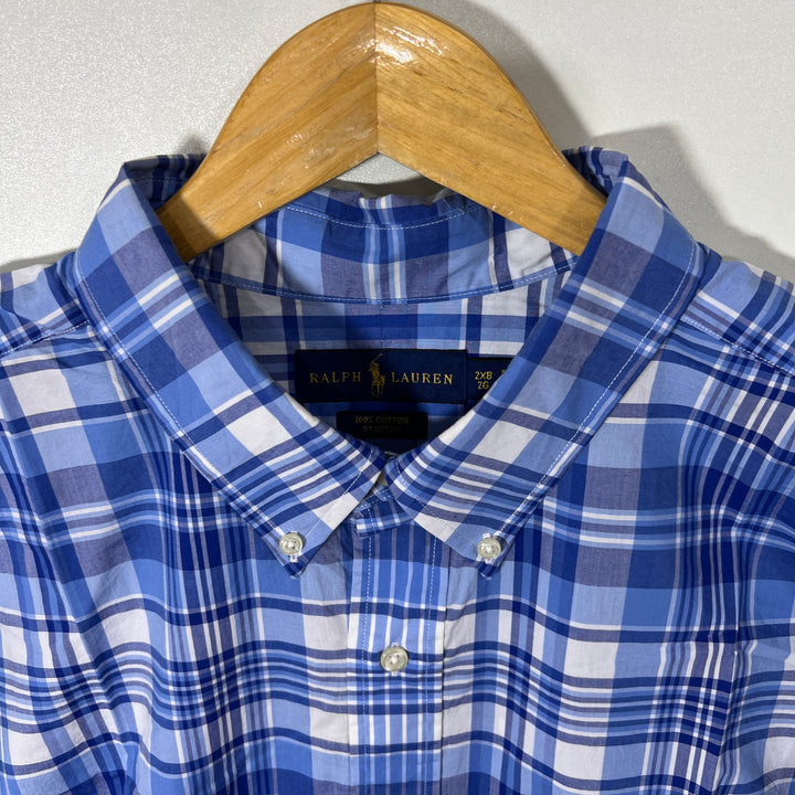 RALPH LAUREN POLO CASUAL COTTON SHIRT WITH STRETCH