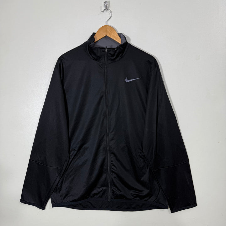 NIKE DRI FIT SPORT JACKET BLACK COLOUR
