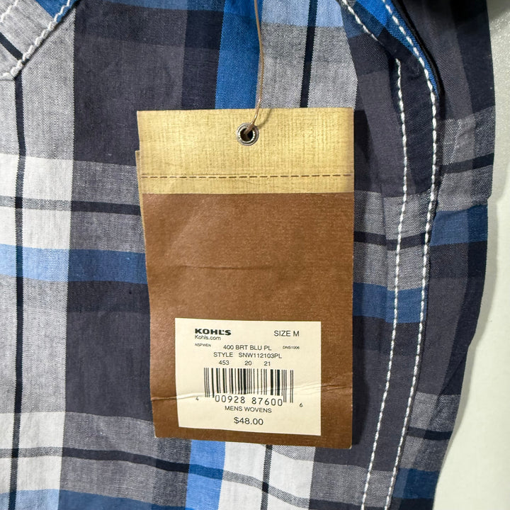 SONOMA DOUBLE POCKETS HALF SLEEVES COTTON SHIRT BRAND NEW