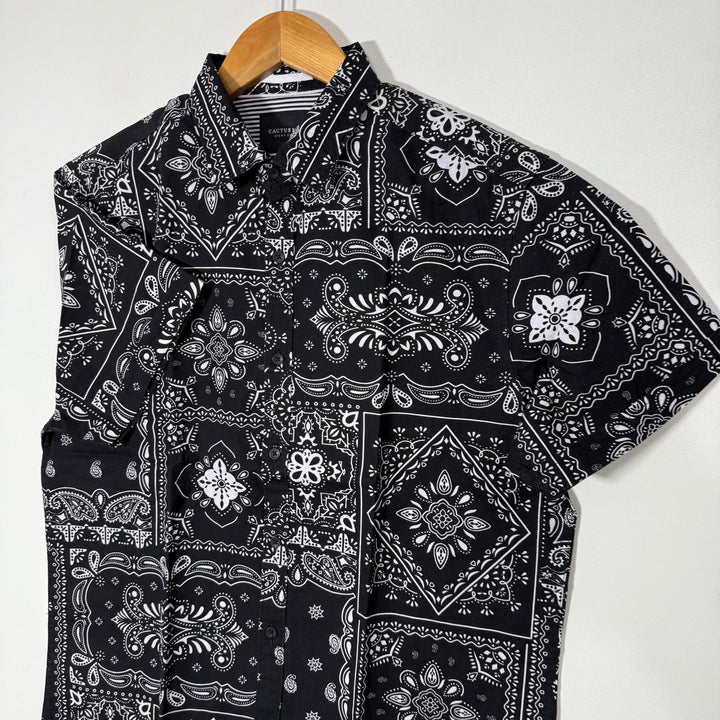 CACTUS HALF SLEEVES COTTON SHIRT