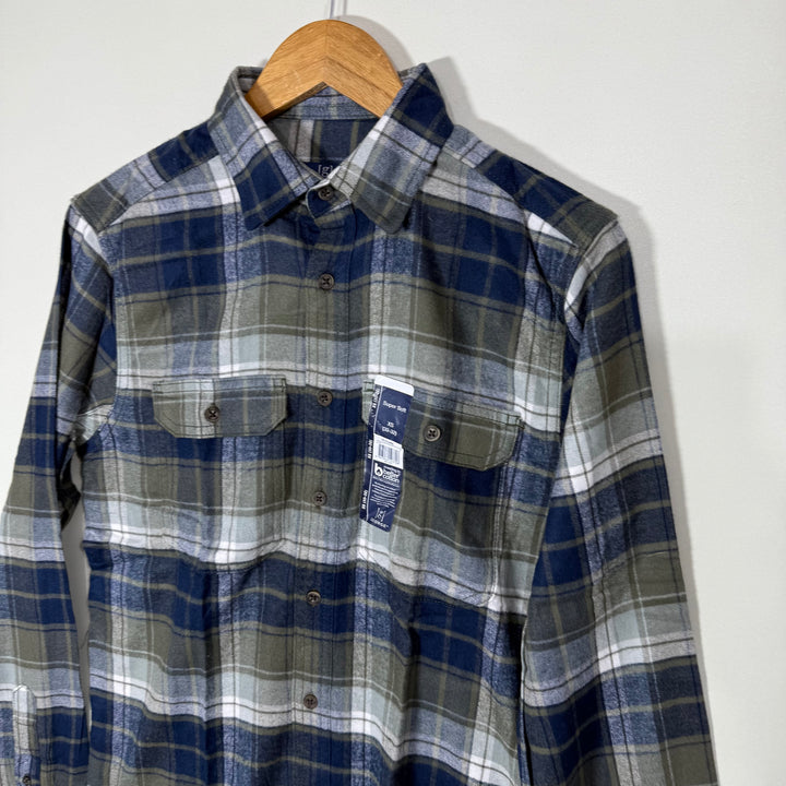 GEORGE DOUBLE POCKETS SUPERSOFT FLANNEL SHIRT BRAND NEW
