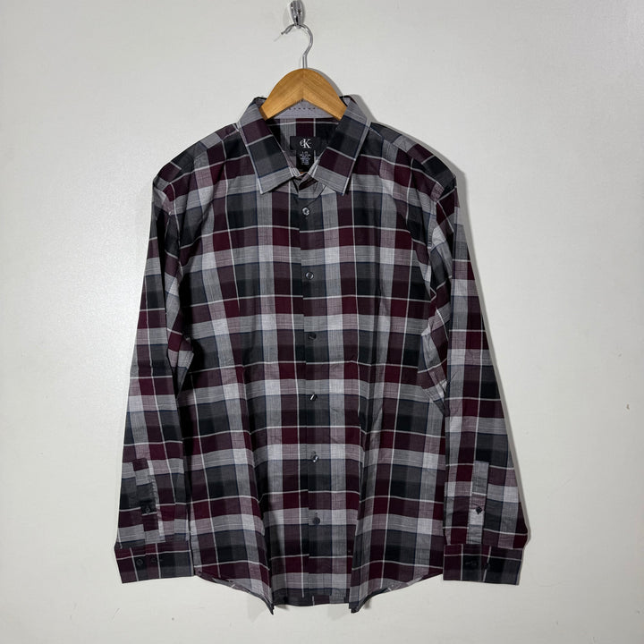 CALVIN KLEIN CASUAL COTTON SHIRT