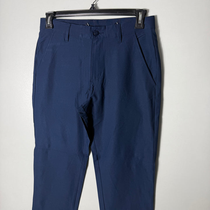 ADIDAS STRAIGHT FIT PERFORMANCE PANT WITH STRETCH BLUE COLOUR