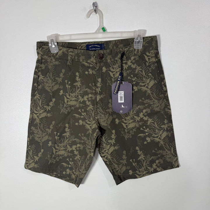 TOLYO LAUNDRY PRIMTED COTTON SHORT BRAND NEW WITHOUT STRETCB