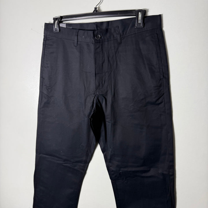14 & UNION NON IRON COTTON CHINO PANT BRAND NEW BLACK COLOUR WITH STRETCH